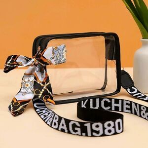 Clear Crossbody Bag Stadium Approved Purse Shoulder Concert Bag